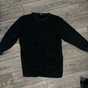 black forever 21 shirt / dress